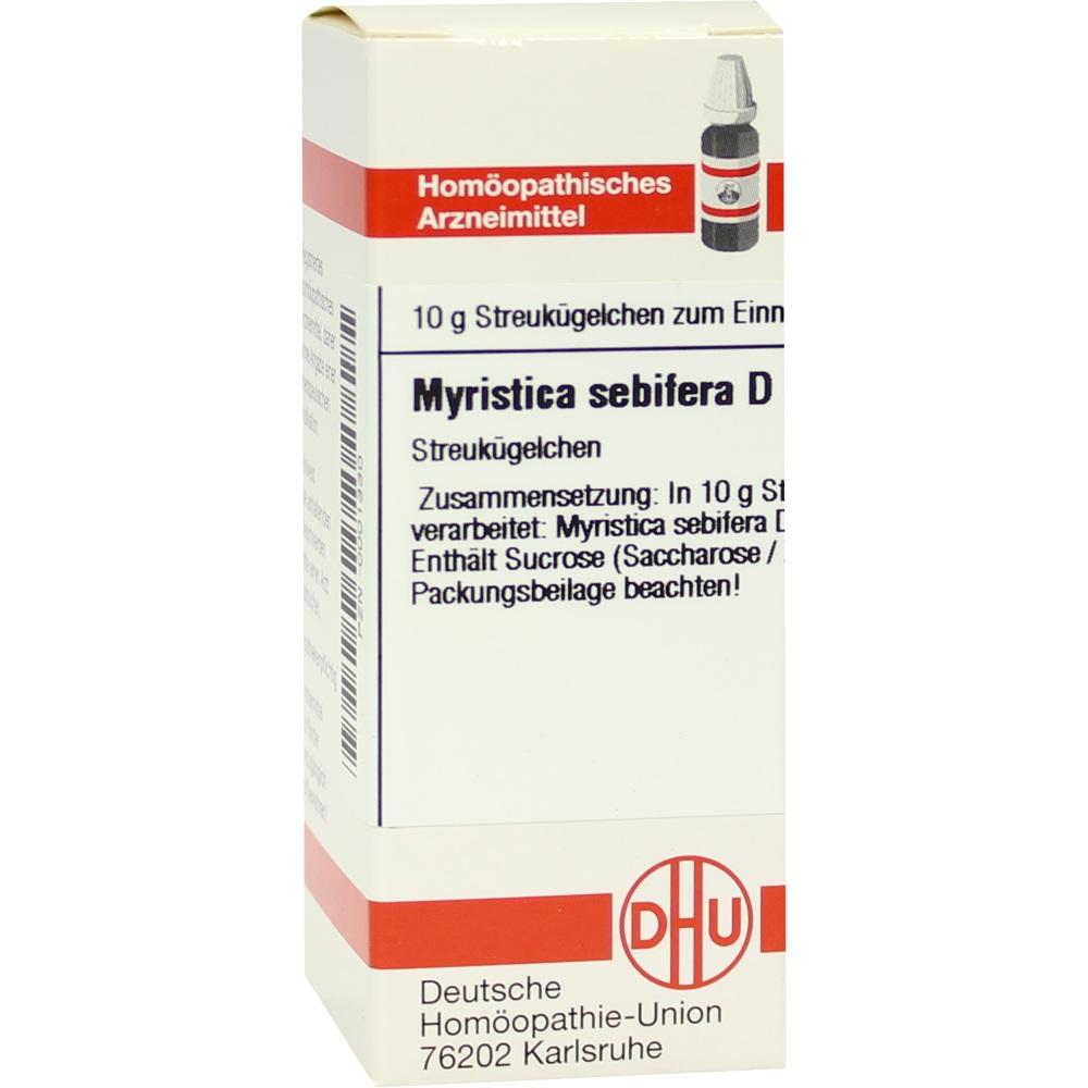 MYRISTICA SEBIFERA D 200 Globuli 10 g Globuli