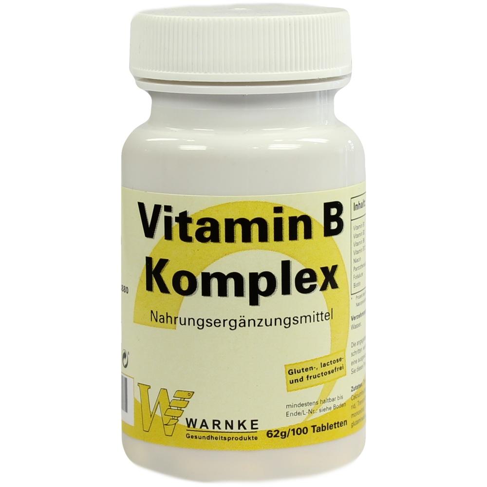 VITAMIN B Komplex Tabletten 100 St Tabletten
