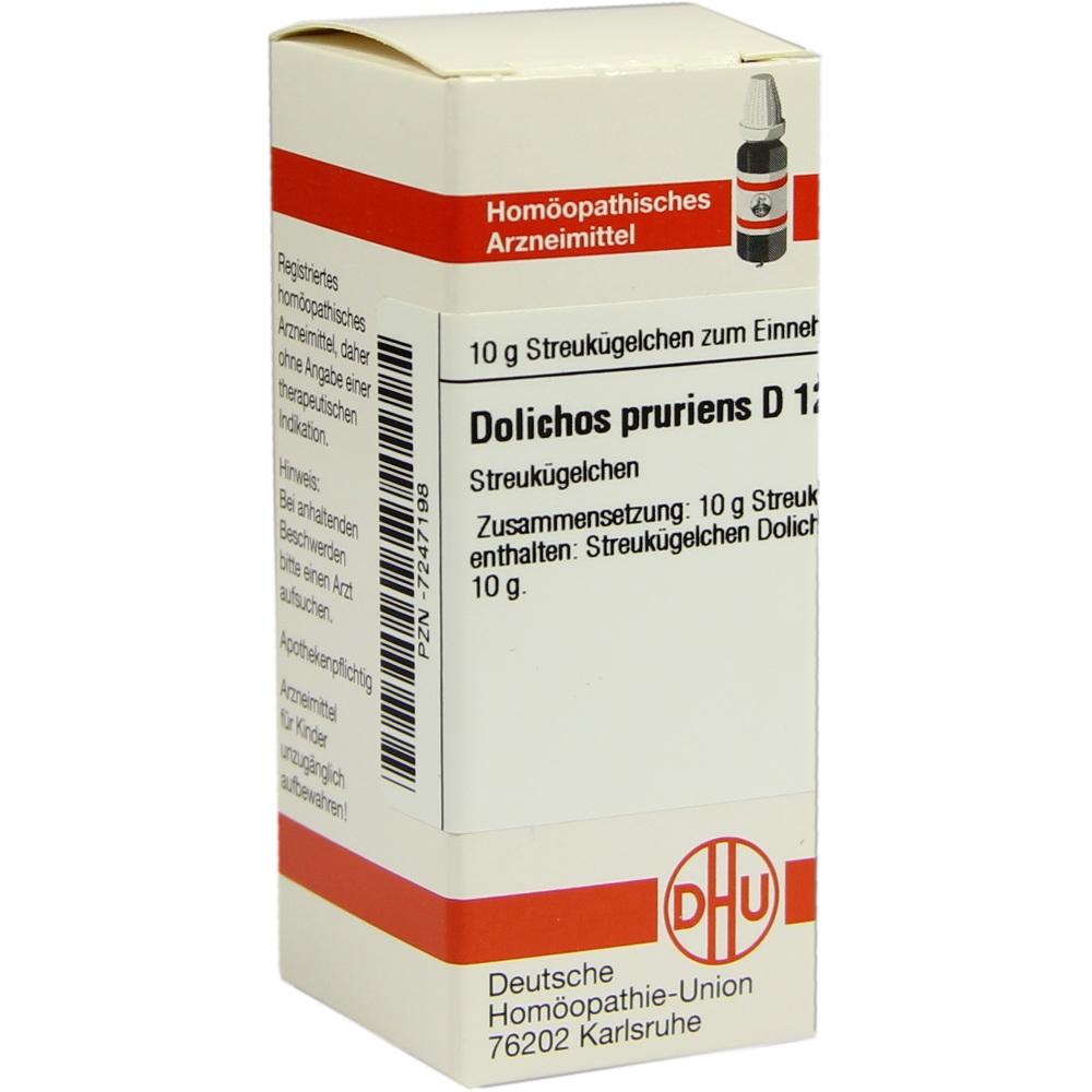 DOLICHOS PRURIENS D 12 Globuli 10 g Globuli
