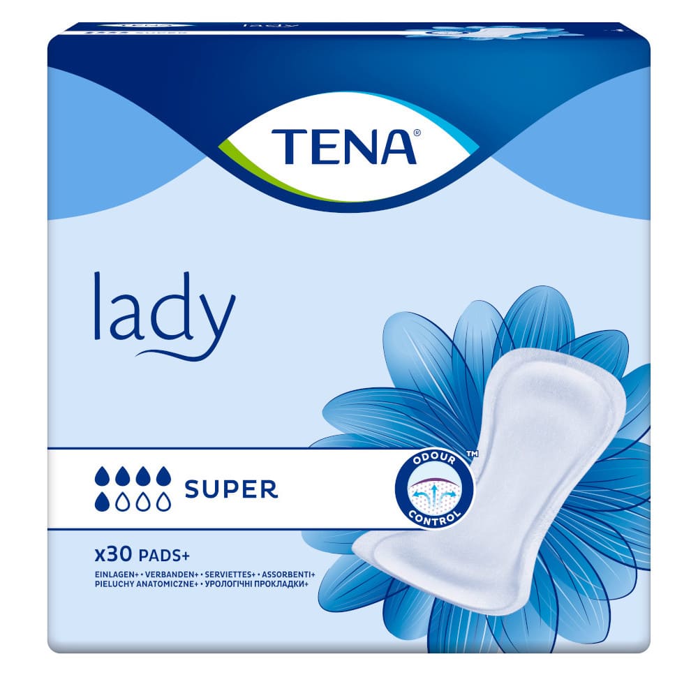 TENA Lady Super Inkontinenz Einlagen 6X30 St