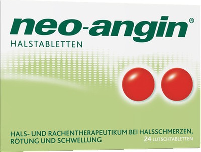 neo-angin HALSTABLETTEN 24 St Lutschtabletten