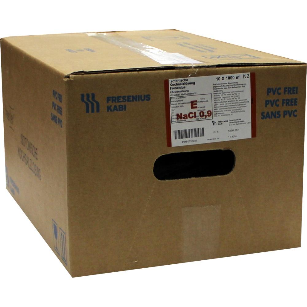 ISOTONISCHE Kochsalzlösung Fresenius freeflex 10X1000 ml Infusionslösung