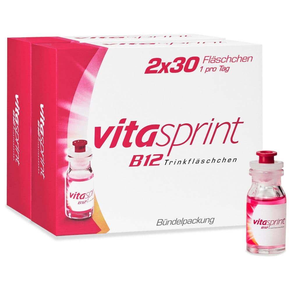 Vitasprint B12 Trinkfläschchen 2X30 St Pulver zur Herstellung einer Lösung zum Einnehmen