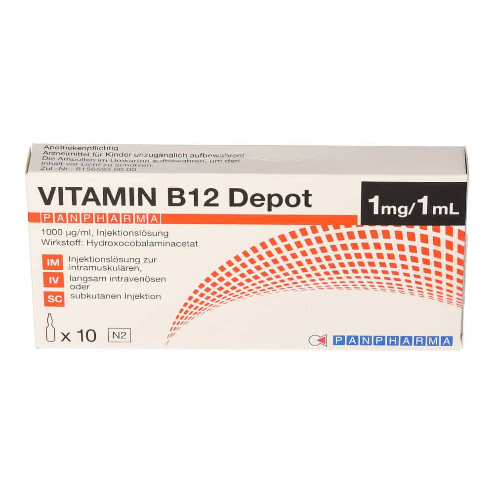 VITAMIN B12 Depot 1000UG 10X1 ml Injektionslösung