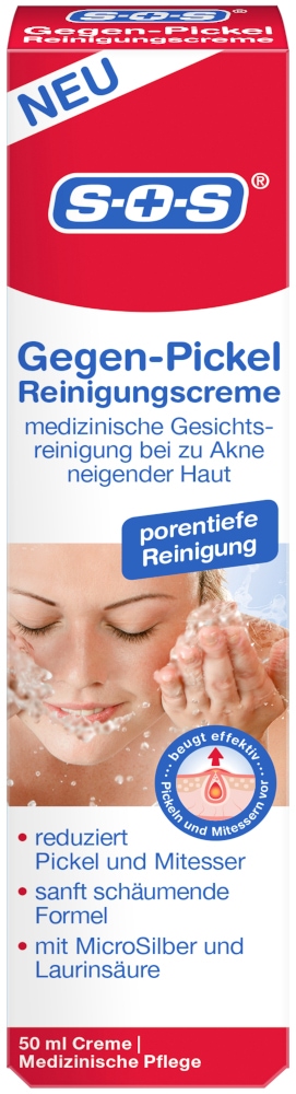 SOS Gegen-Pickel Reinigungscreme 50 ml Creme