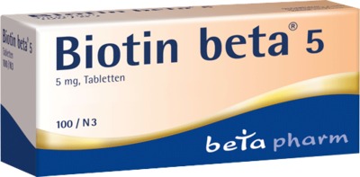 BIOTIN BETA 5  100 St Tabletten