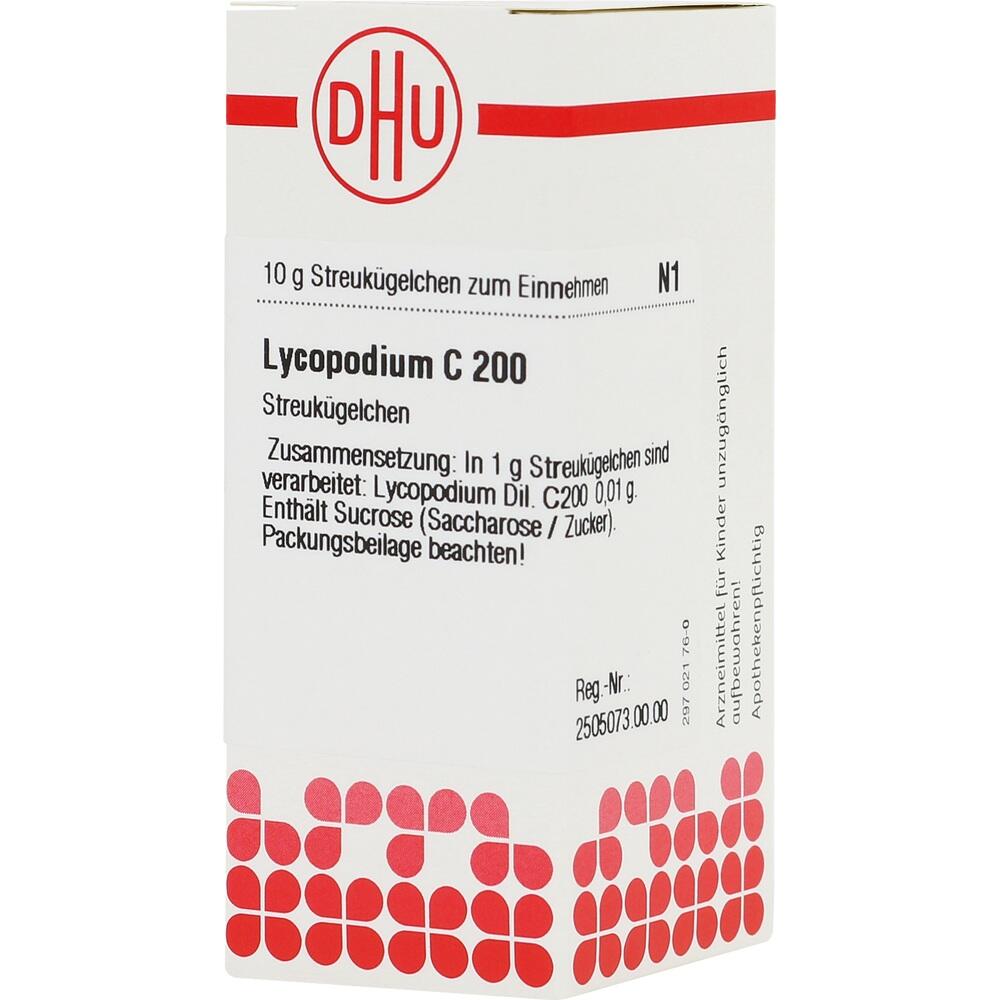 LYCOPODIUM C 200 Globuli 10 g Globuli