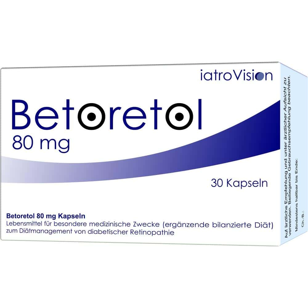BETORETOL 80 mg Kapseln 30 St Kapseln