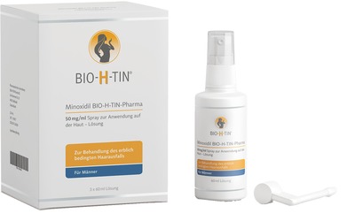 MINOXIDIL BIO-H-TIN Pharma FÜR MÄNNER 3X60 ml Lösung