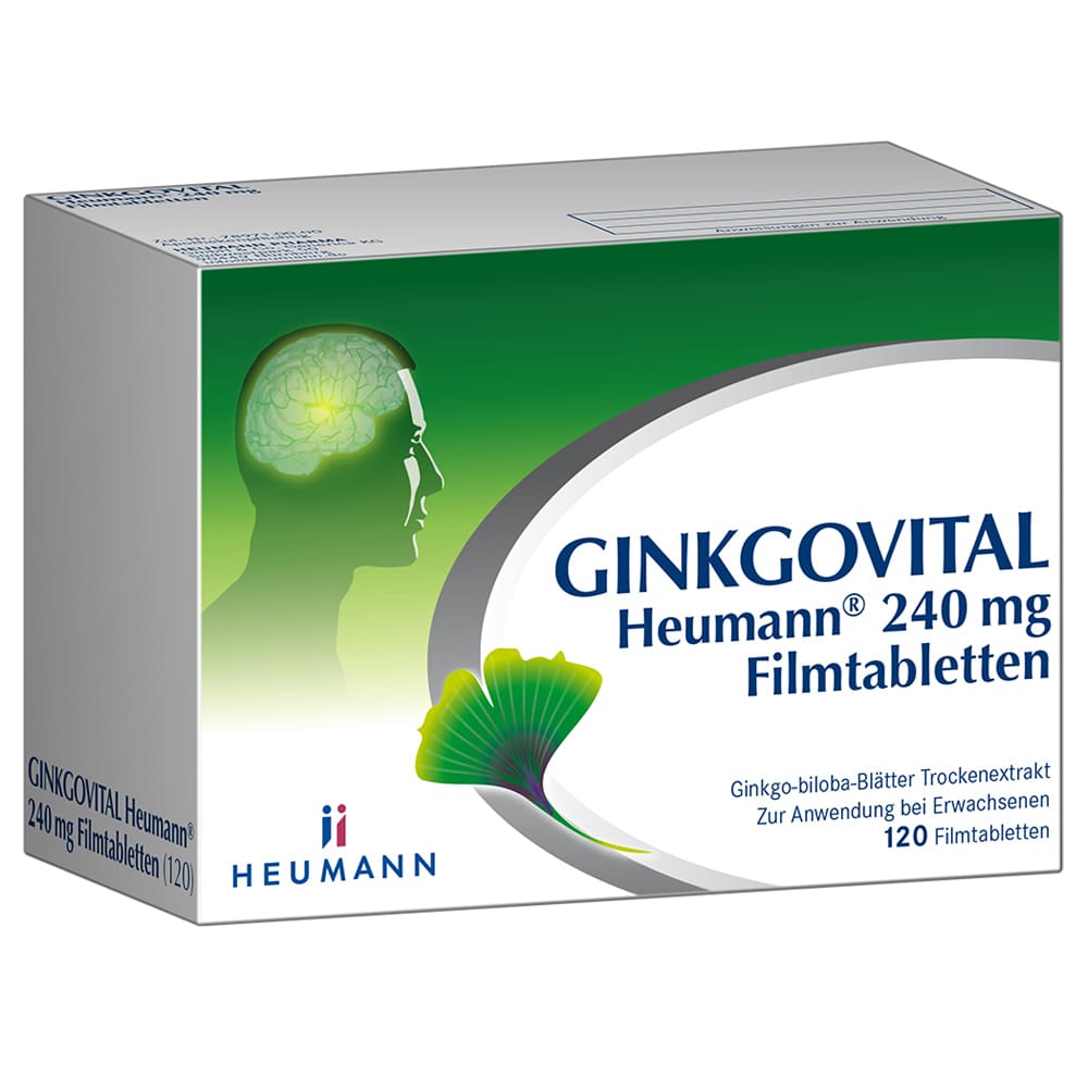 GINKGOVITAL Heumann 240 mg 120 St Filmtabletten
