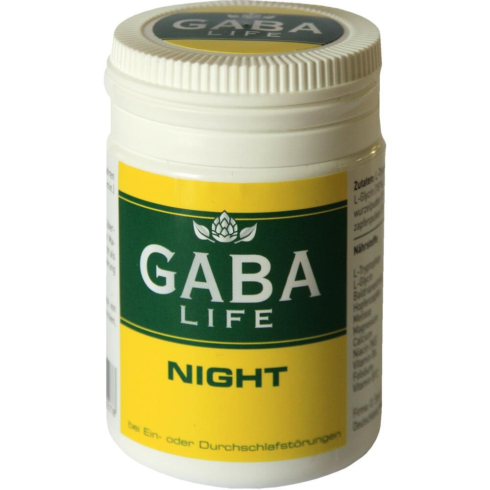 GABA LIFE Night Hartkapseln 40 St Hartkapseln