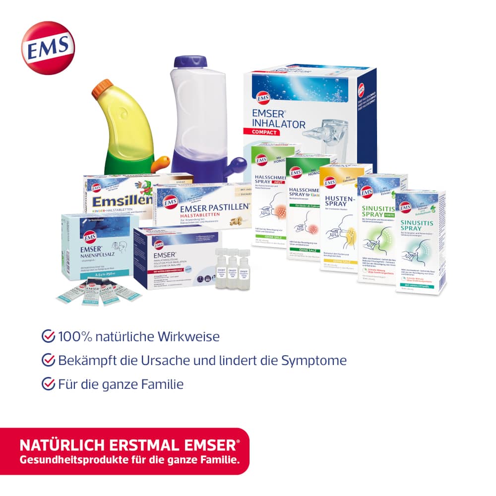 EMSER Inhalationslösung 20 St Inhalationsampullen