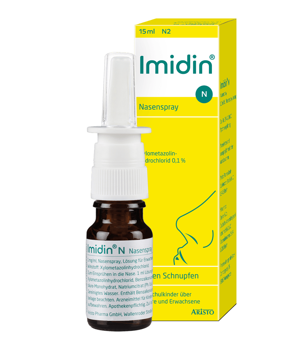 Imidin N Nasenspray Gegen Schnupfen  15 ml Nasenspray