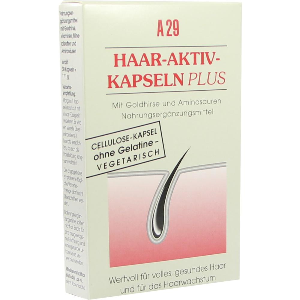 A29 HAAR-AKTIV-KAPSELN PLUS 30 St Kapseln