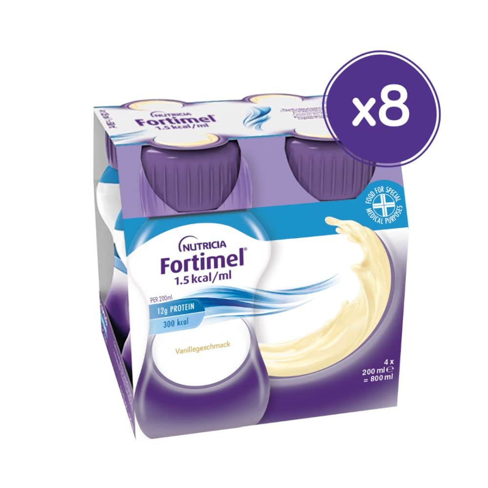 Fortimel 1,5 kcal/ml Vanille-Geschmack 32X200 ml Flüssigkeit