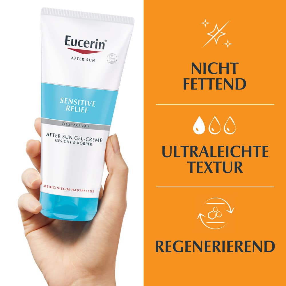 Eucerin AFTER SUN SENSITIVE RELIEF GEL CREME 200 ml Creme