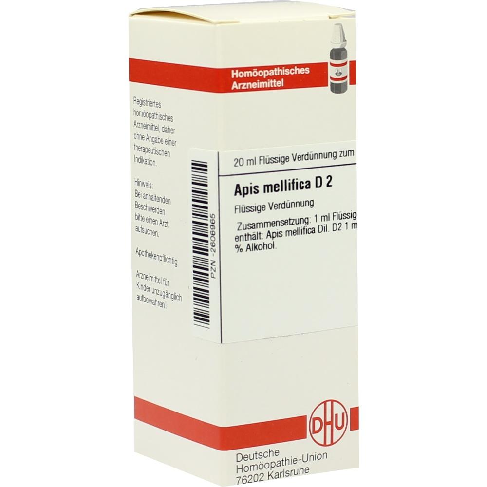 APIS MELLIFICA D 2 Dilution 20 ml Dilution