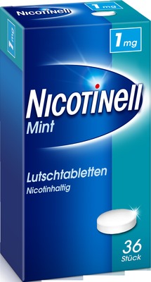 NICOTINELL 1mg Mint  36 St Lutschtabletten