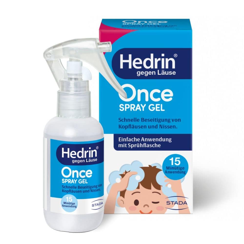 Hedrin Once Spray Gel 60 ml Spray