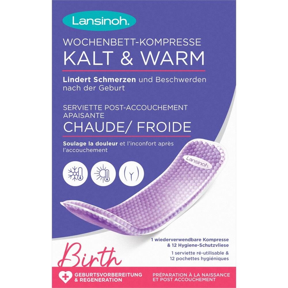 Lansinoh WOCHENBETT-KOMPRESSE KALT & WARM 1 St