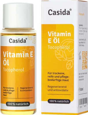 Casida VITAMIN E ÖL Tocopherol natürlich 50 ml Öl