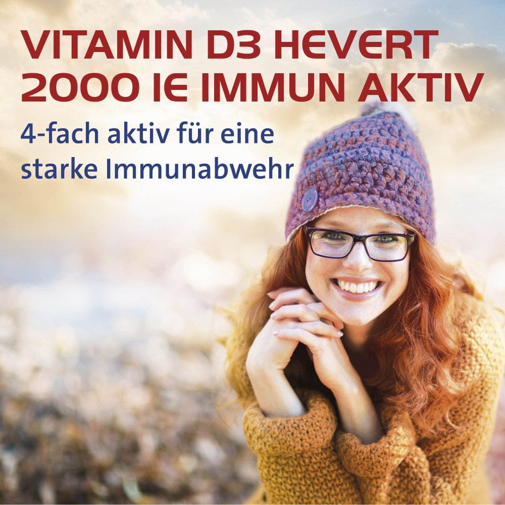 VITAMIN D3 HEVERT 2000IE IMMUN AKTIV 30 St Kapseln