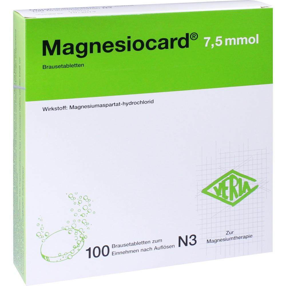 MAGNESIOCARD 7,5 mmol 100 St Brausetabletten