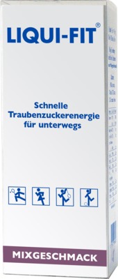 LIQUI-FIT flüssige Zuckerlösung Geschmacksmix  12 St Beutel