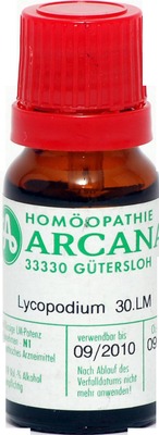 LYCOPODIUM LM 30 Dilution 10 ml Dilution