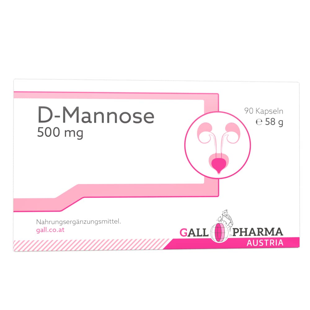D-mannose 500 mg 90 St Kapseln