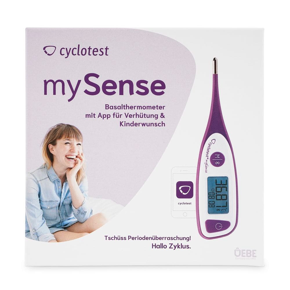 Cyclotest Mysense Digitales Bluetooth-Basalthermometer 1 St