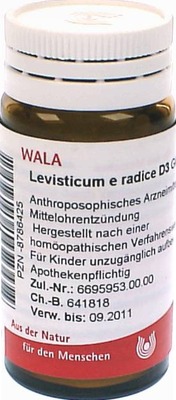 Levisticum e radice D3 Globuli 20 g Globuli
