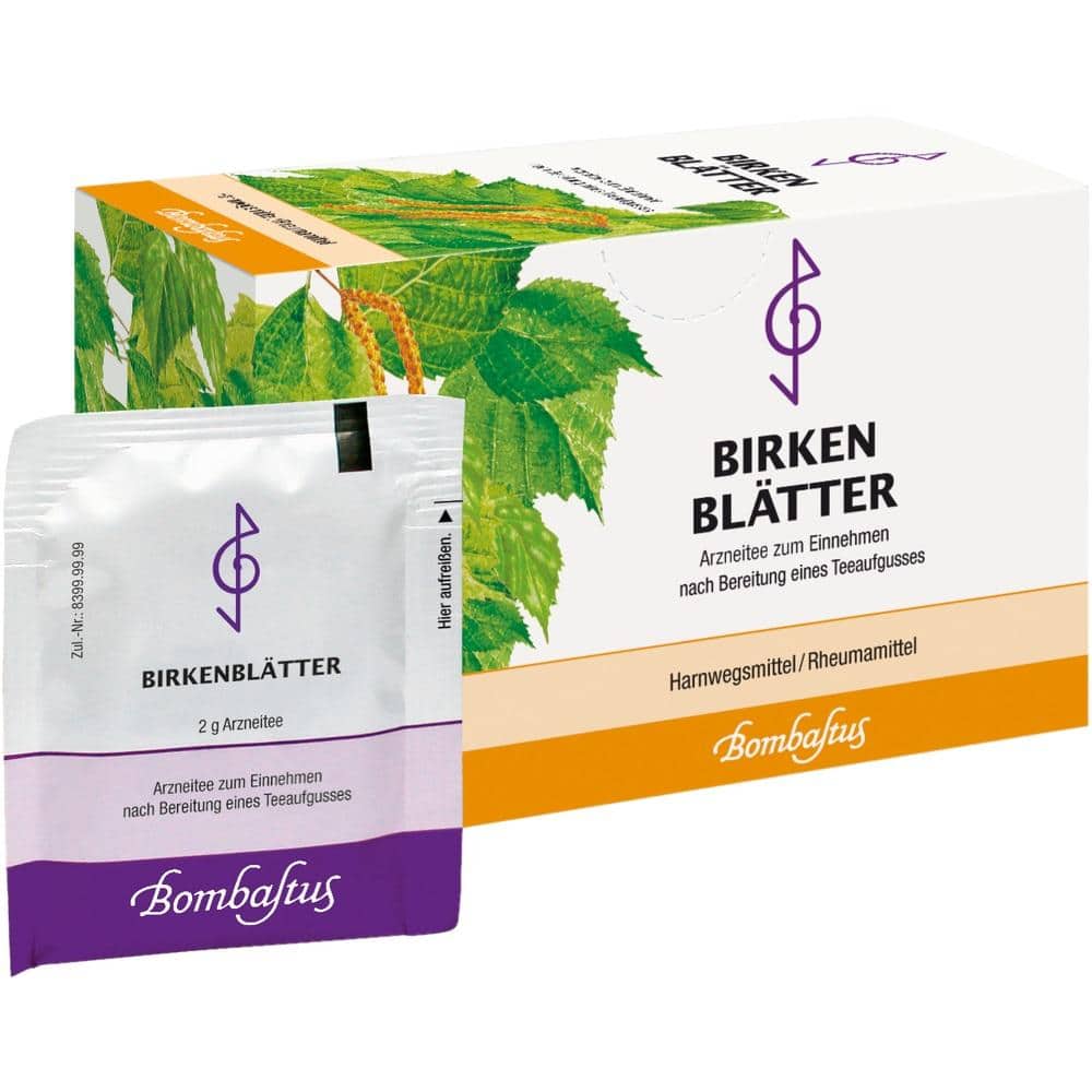 BIRKENBLÄTTER BOMBASTUS 20X2 g Filterbeutel