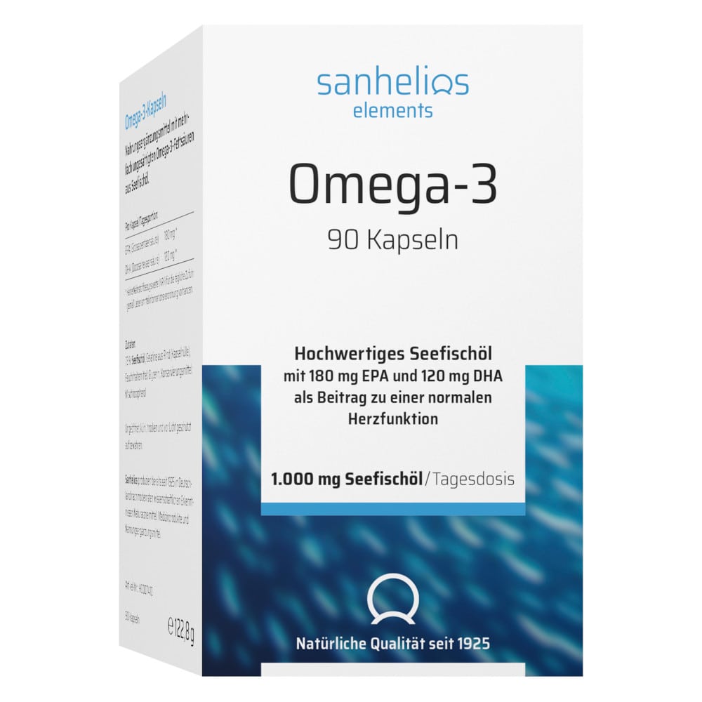 sanhelios Omega-3 90 St Kapseln