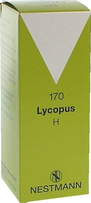Lycopus H Nr.170 Tropfen 100 ml Tropfen