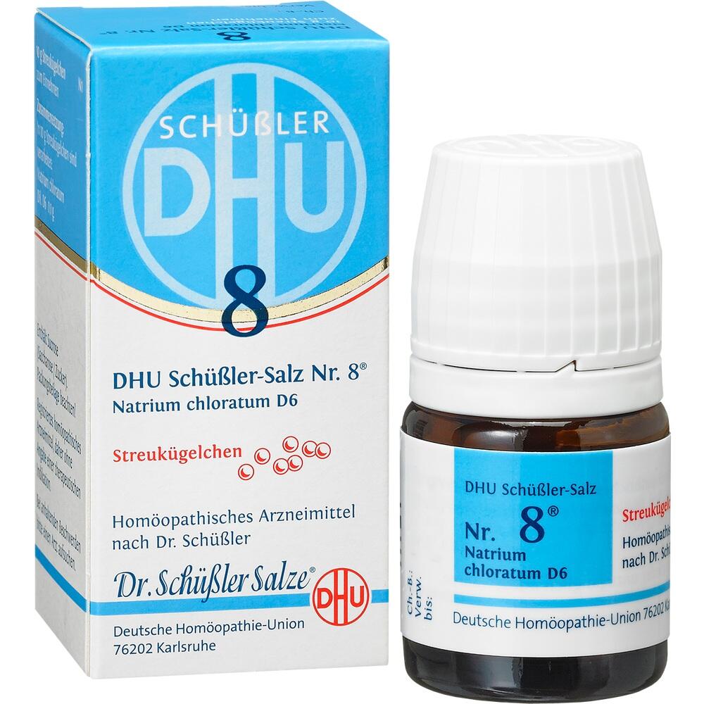 DHU Schüssler-Salz Nr. 8 Natrium chloratum D 6 Globuli 10 g Globuli