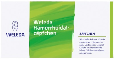 WELEDA Hämorrhoidalzäpfchen 10 St Suppositorien