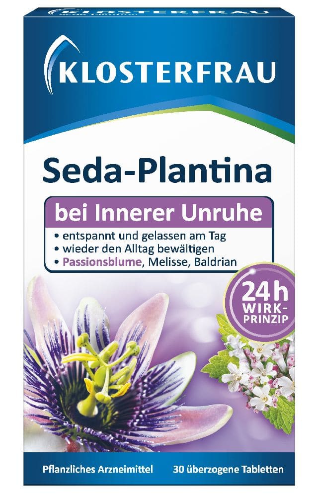 KLOSTERFRAU Seda-Plantina Innere Ruhe 30 St Überzogene Tabletten