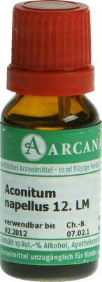 ACONITUM NAPELLUS LM 12 Dilution 10 ml Dilution
