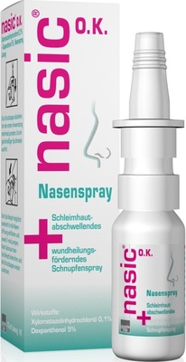 nasic O.K. Nasenspray Erwachsene und Schulkinder 10 ml Nasenspray