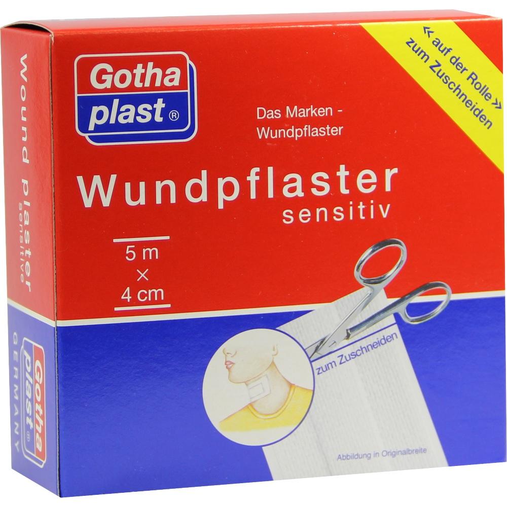 GOTHAPLAST Wundpfl.sensitiv 4 cmx5 m 1 St Pflaster