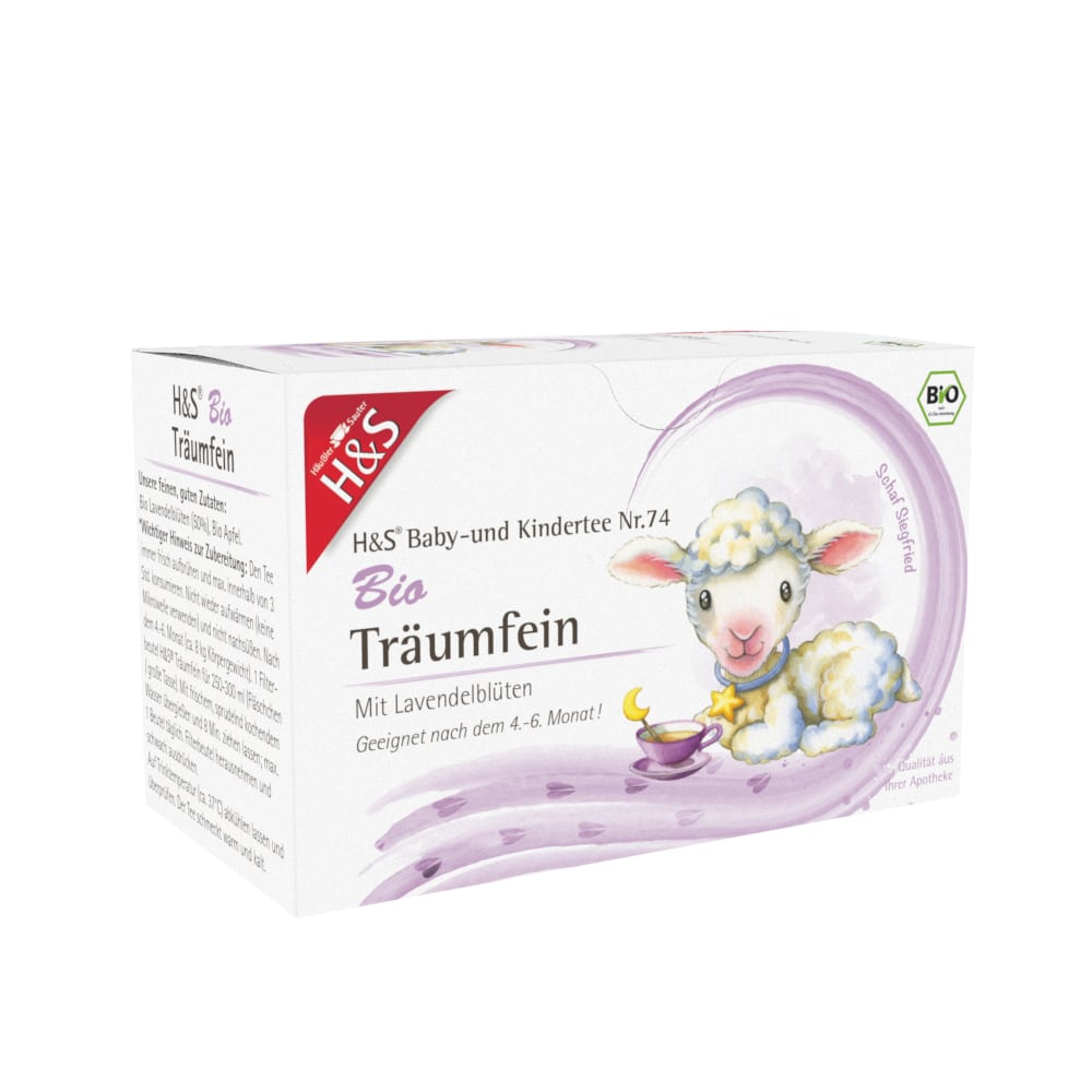 H&S Bio Baby- und Kindertee Träumfein 20X1.2 g Filterbeutel