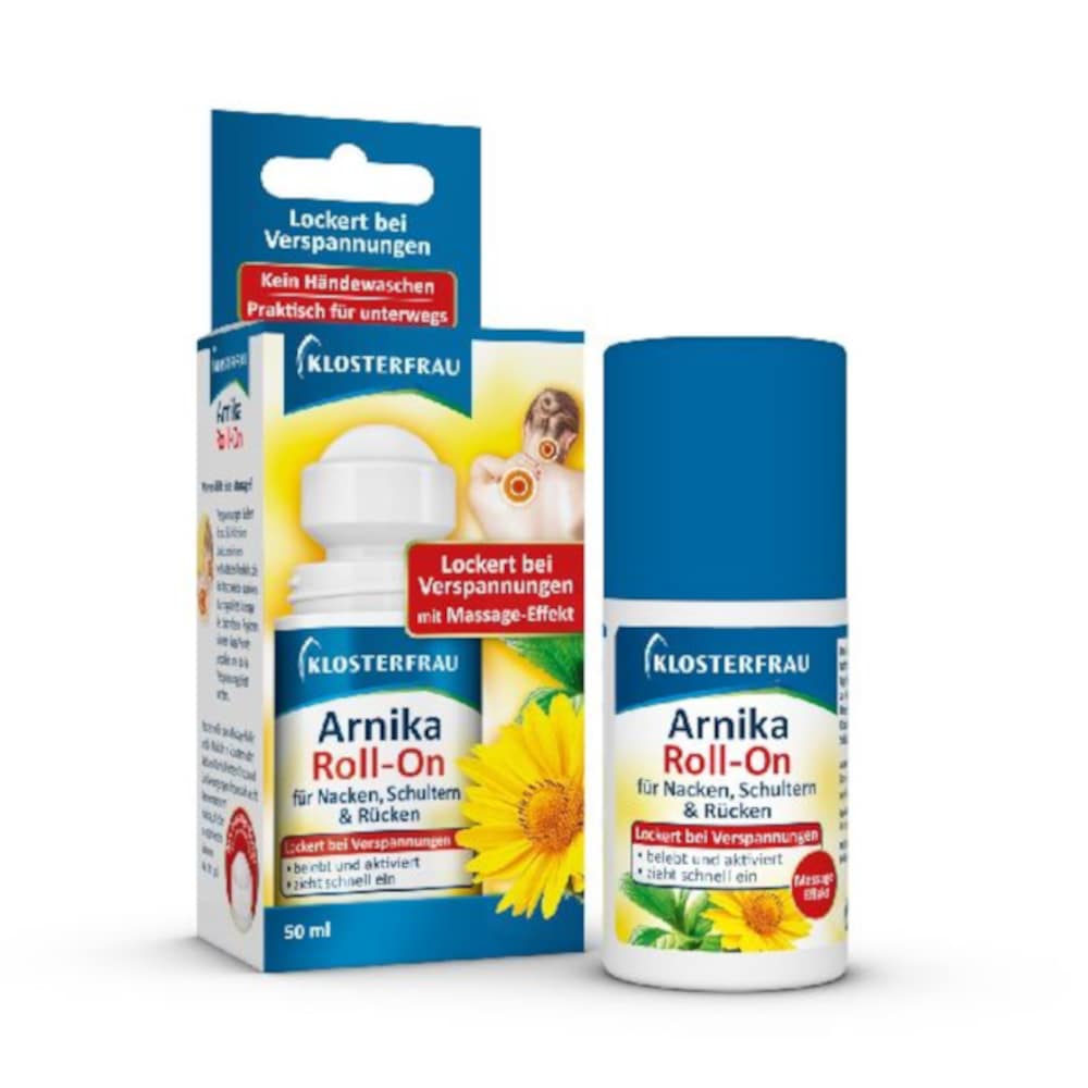 KLOSTERFRAU Arnika Roll-on Rücken Schulter Nacken 50 ml Emulsion