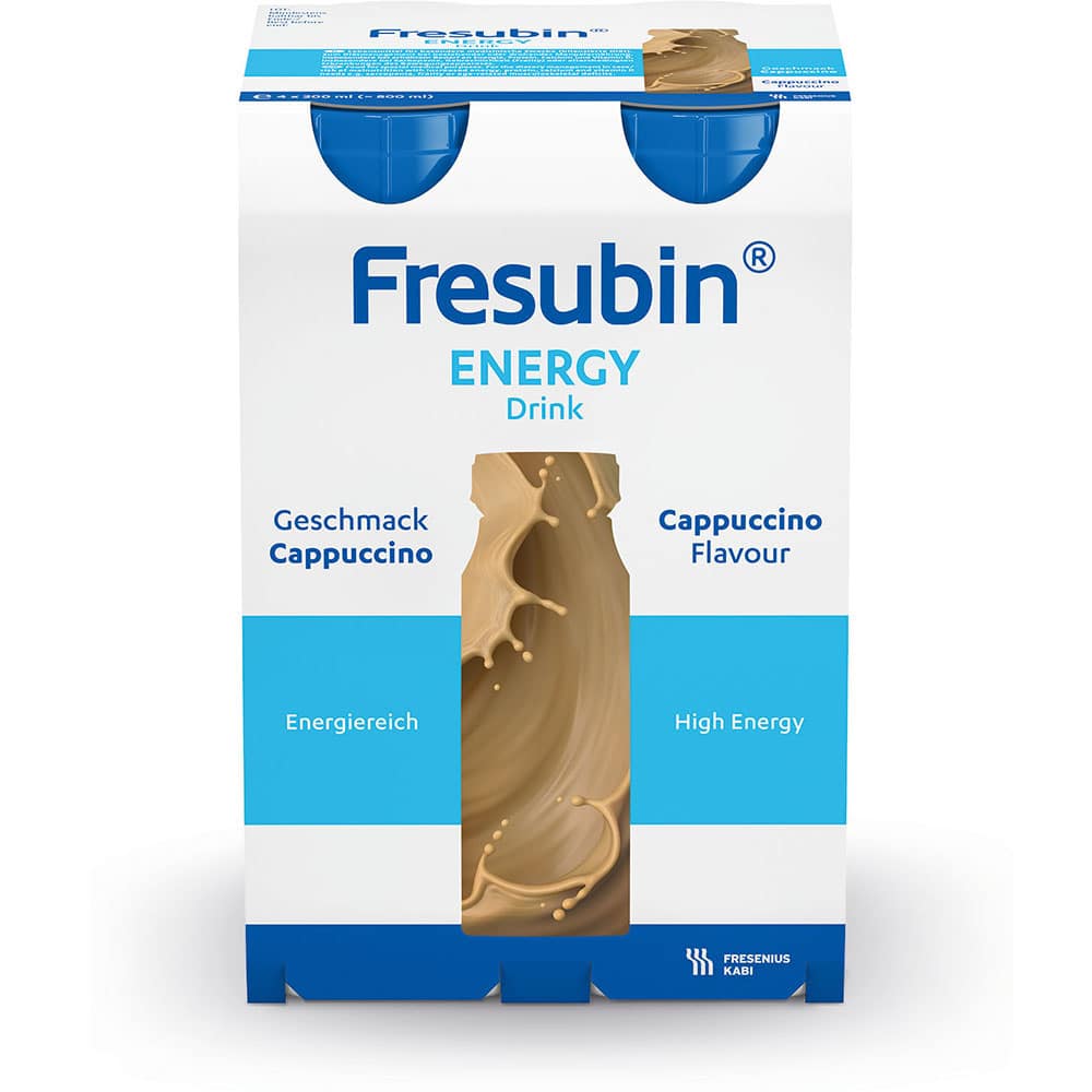 Fresubin Energy Trinknahrung Cappuccino 6X4X200 ml Lösung