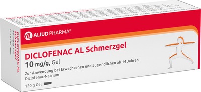 Diclofenac AL Schmerzgel 10 mg / g für akute Muskelschmerzen bei Erwachsenen