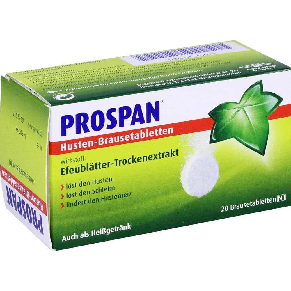 Prospan Husten Brausetabletten 20 St Brausetabletten