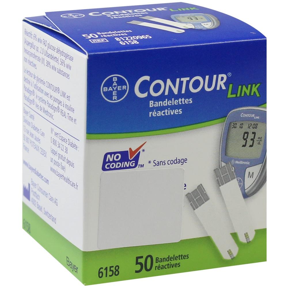 CONTOUR Sensoren Teststreifen 50 St Teststreifen