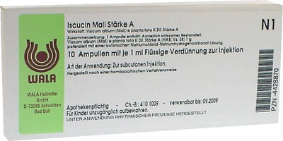Iscucin Mali Stärke A Ampullen 10X1 ml Ampullen