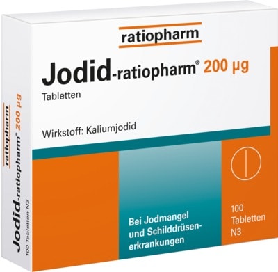 Jodid-ratiopharm 200μg 100 St Tabletten