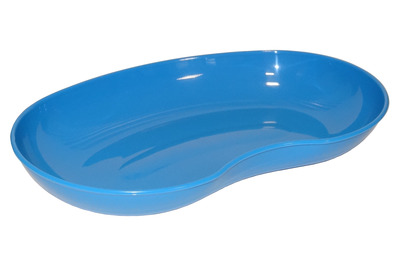 NIERENSCHALE Kunststoff blau 1 St